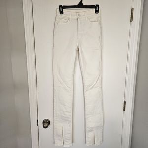 Mother Jeans- The Rascal Sliced Up Heel-Playdate